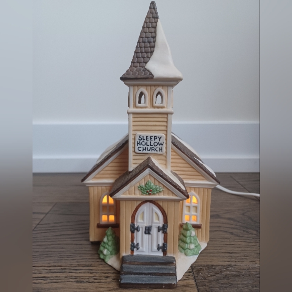 Dept 56 Sleepy Hollow Church New England Village Series #5955-2 Steeple Bells